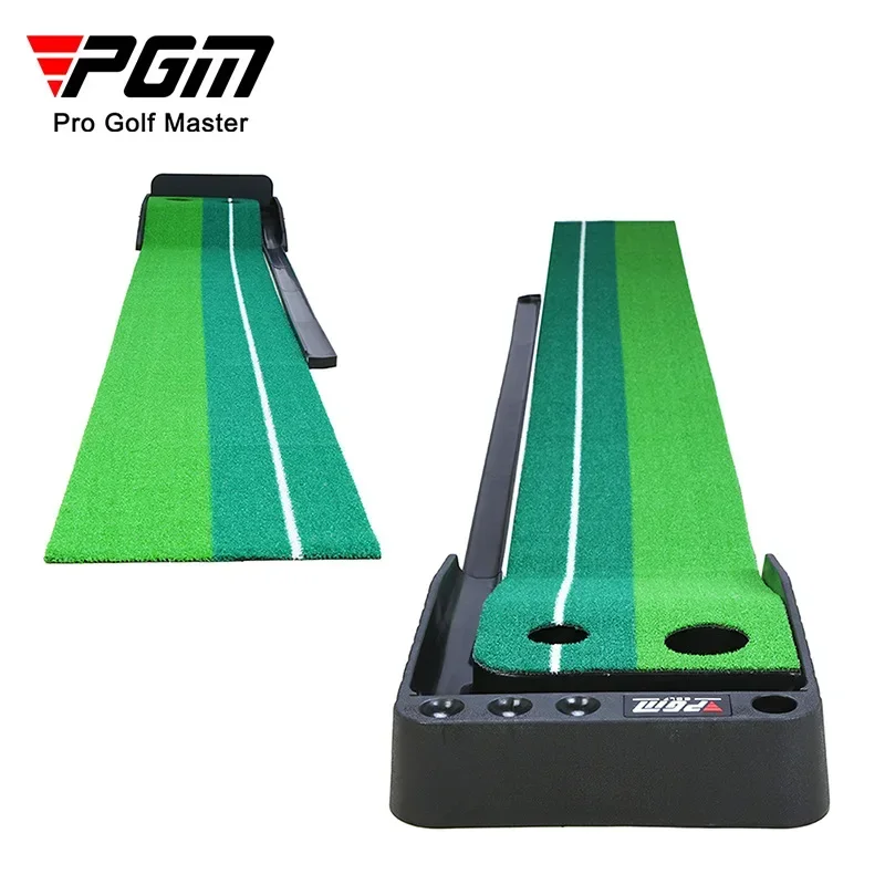 Golf Putting Mat - PGM Golf Trainingshulpmiddelen Putter Trainer Oefenset