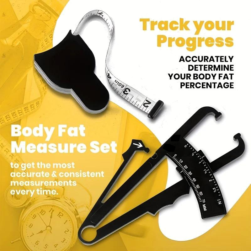 Agility Hurdle Set - 1set 70mm Huidplooi Lichaamsvet Caliper Set