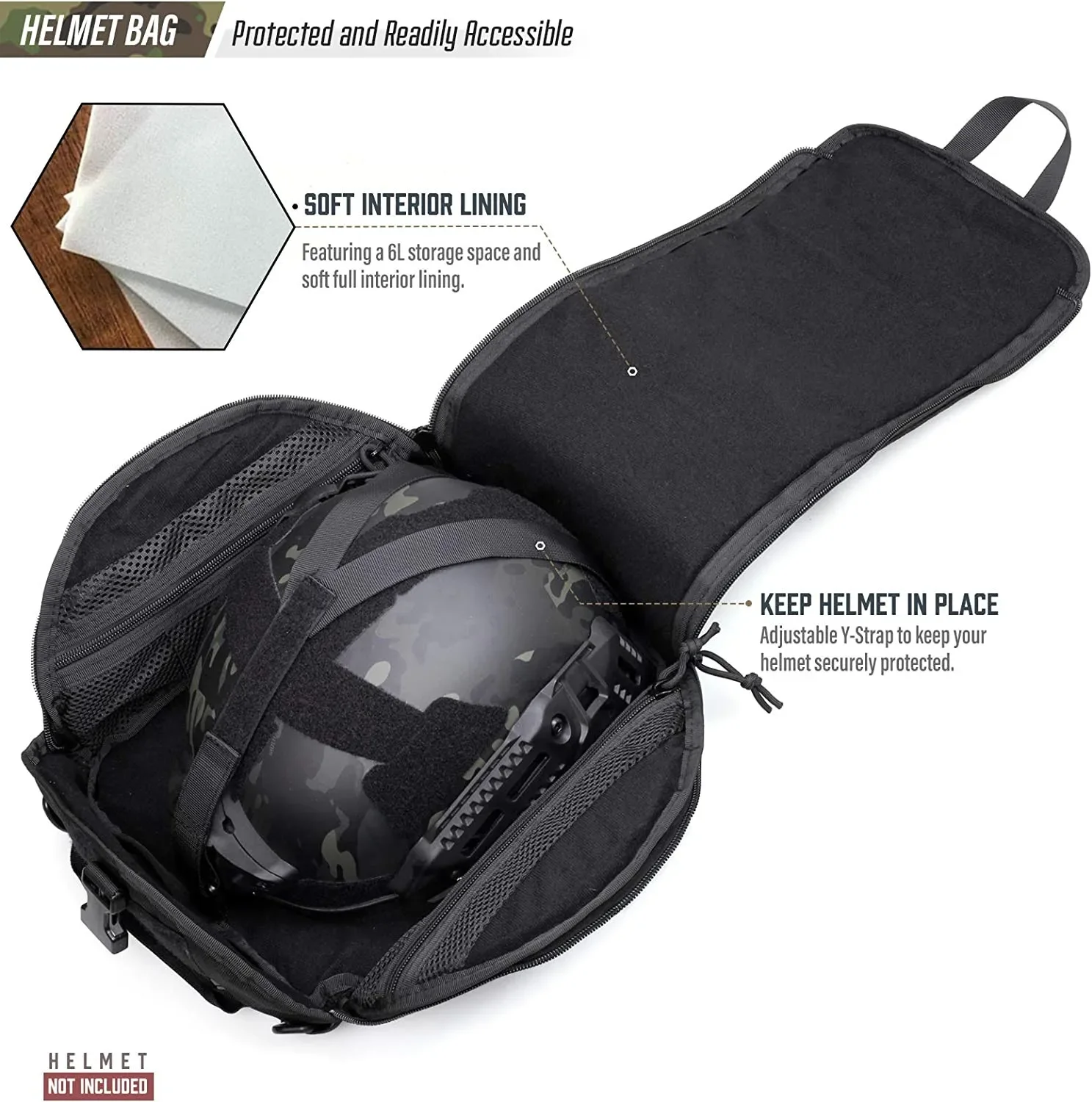 Multifunctionele camouflage-op - Sports Equipment Used recensie en prijs