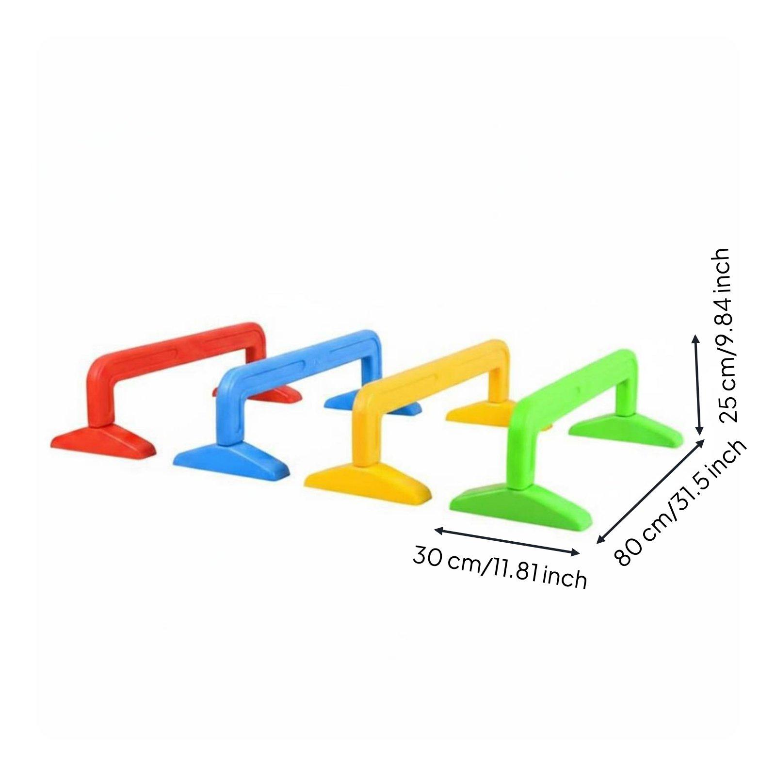 4-delige kruipgatenset, stevig - Agility Hurdle Set recensie en prijs