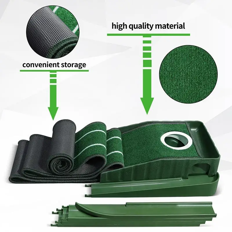 Minigolf Groene Putter Mat Dra - Golf Putting Mat recensie en prijs